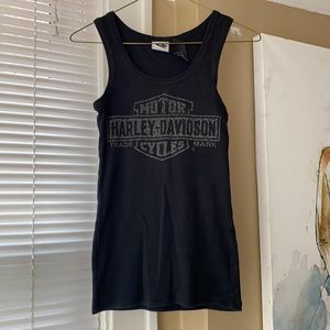 Vintage Harley Davidson tank